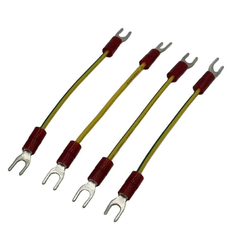 Сборка терминальной проволоки 18 - 26Awg JST Connector To 4.8mm 6.3mm Y Terminal