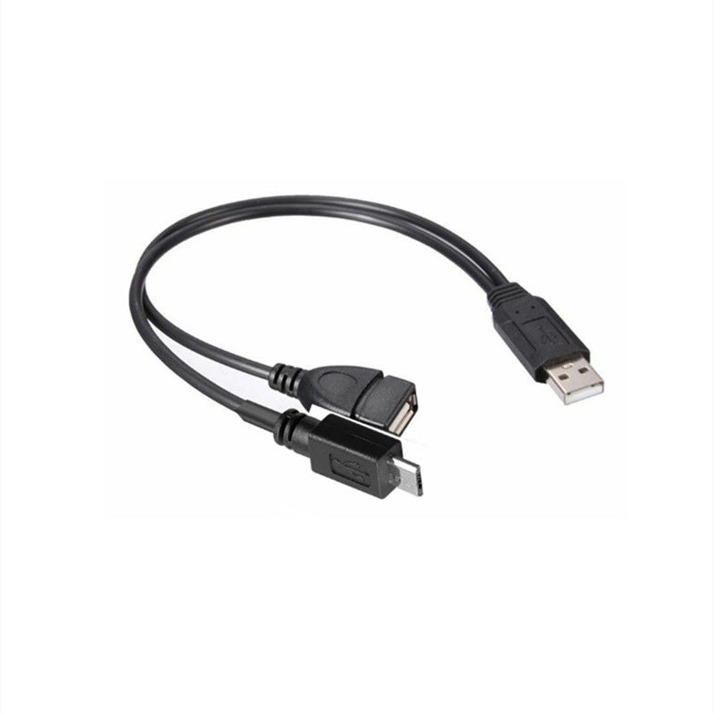 USB 2.0 разделитель мужской на женский Micro B USB C кабель позолоченный для мобильных телефонов