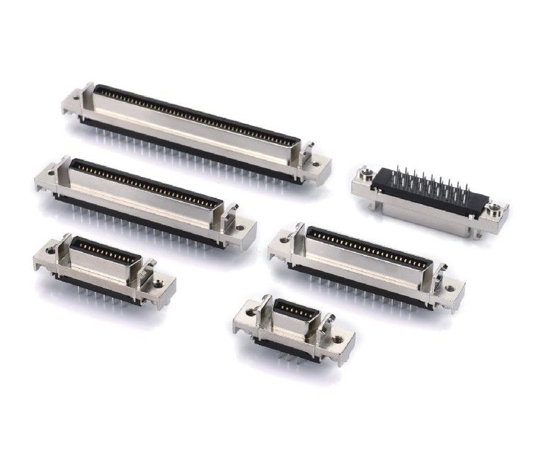 MDR PCB прямой SCSI соединитель 14 20 26 36 50 пин 68 пин 100 пин