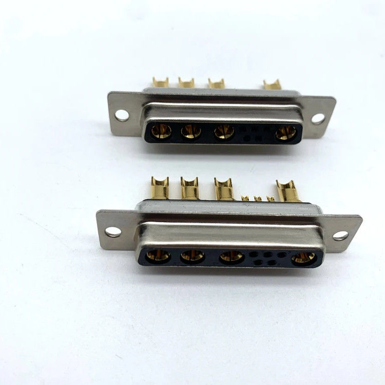 Автомобильный D SUB Power Connector 9W4 Женщина Сплавная латунь C3604 Для кабеля