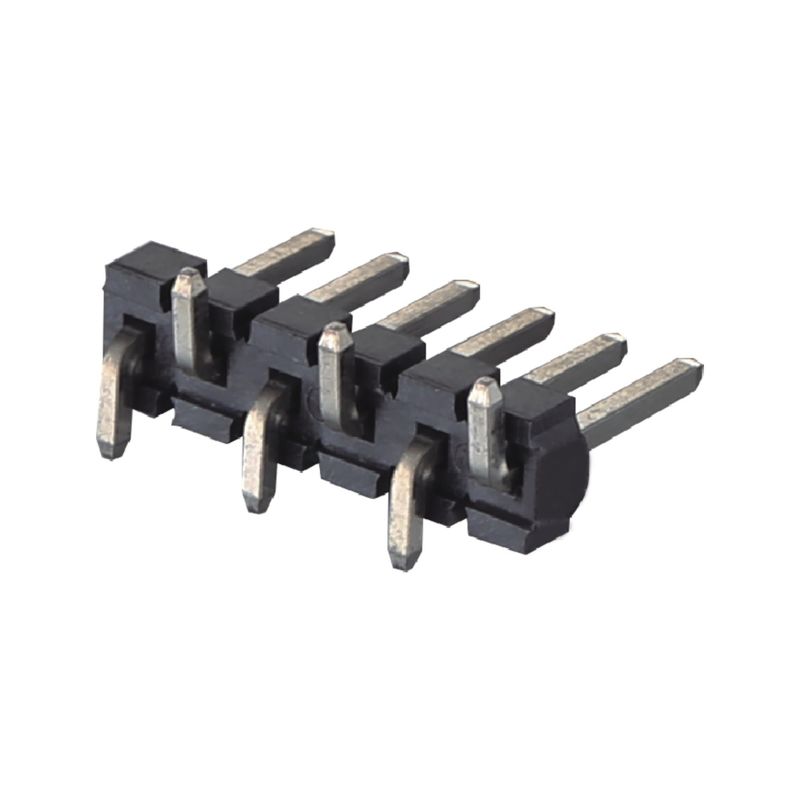 3.96 мм позолоченный PCB Pin Header Connector Single Row SMT Type 2 - 20 Pin H3.2mm