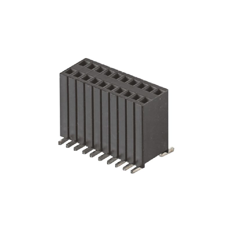 1.27x2.54mm H8.5mm Женщина Кружка к Кружке Электросоединитель SMT Type 100 Pin Connector