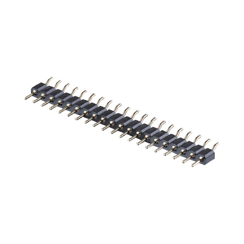2.54mm Механизированный подвесный колонтитул с правом углом SMT SMD PCB однорядный подвесный конектор