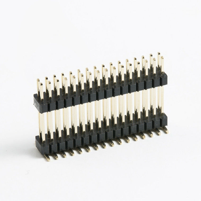 2 - 80 штифтов соединитель от панели к панели Smt Pcb Dual Plastic Male Header Connector 2,54 мм