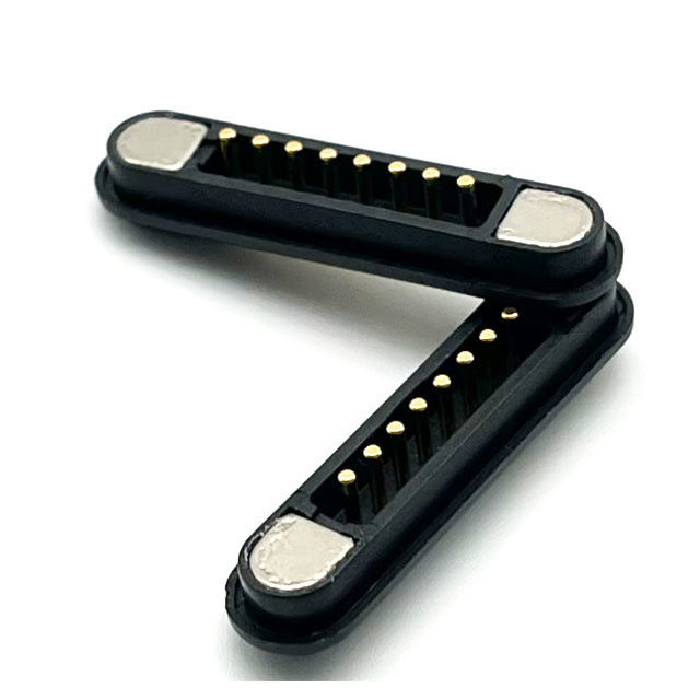 8pin магнитный разъединитель мужской женский Pogo Pin разъединитель для PCB
