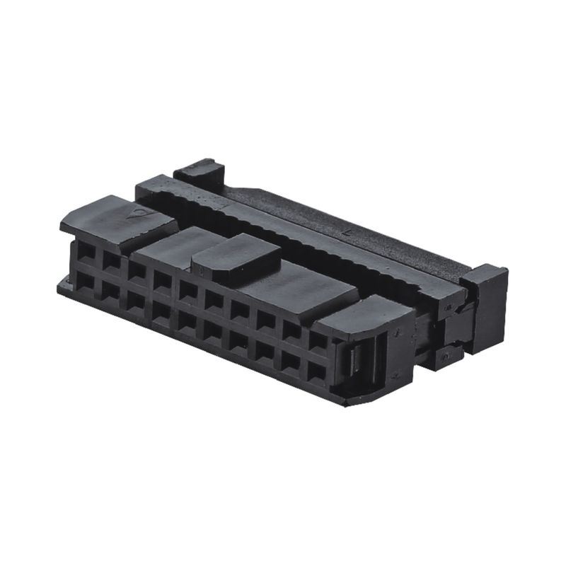 Чёрное золото Палтированные IDC Wire Connectors 6 - 64 Pin Female Socket Flat Cable FC Socket