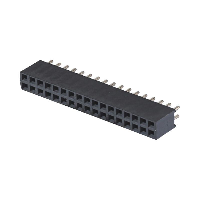 2.0mm H4.3mm DIP Header Female Straight Dip 2x2 2x40pin Female Header Connector (Связующее устройство женского заголовка)
