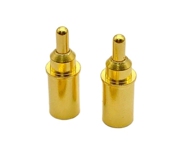 DC12V 2A 6.0mm POGO Pin SMT Золотопокрытый Pogo Pin Pad Бронзовый соединитель