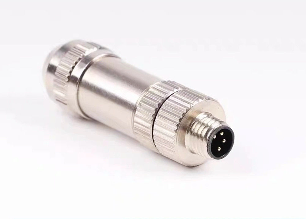 M8 IP67 Круговое соединитель Мужской щитный розетка 3 4 5 6 8 Пиновый сборка тип соединителя