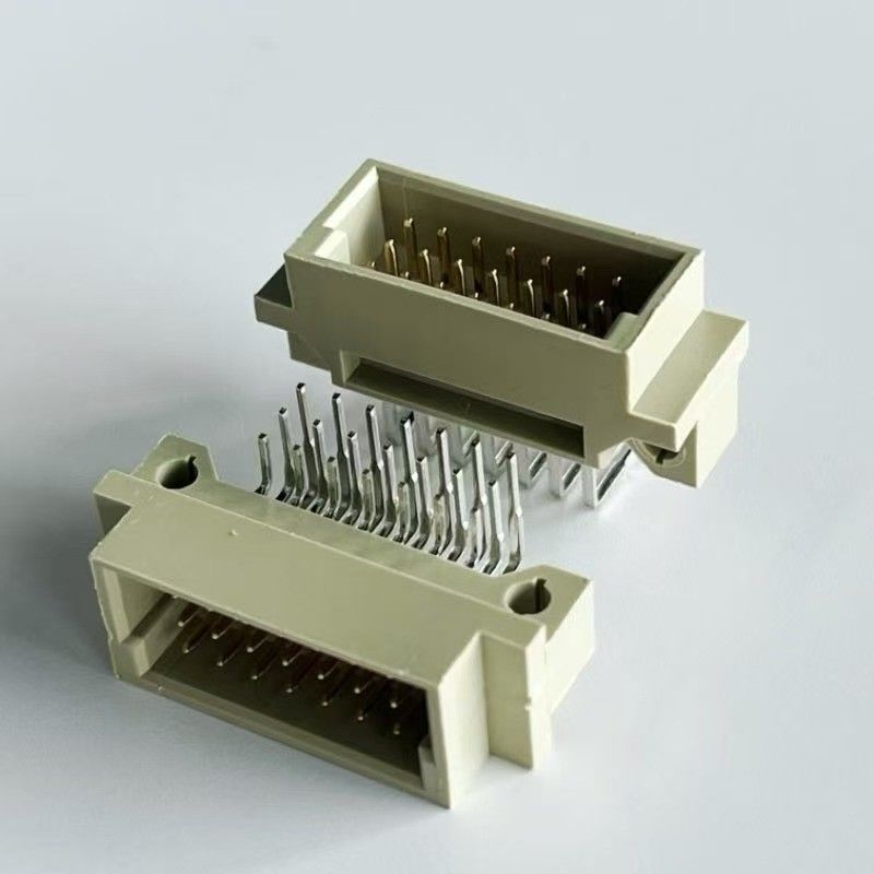 2.54мм Din 41612 Коннектор 21 Положение Правый угол Мужчина 3x7Pin Eurocard Connector