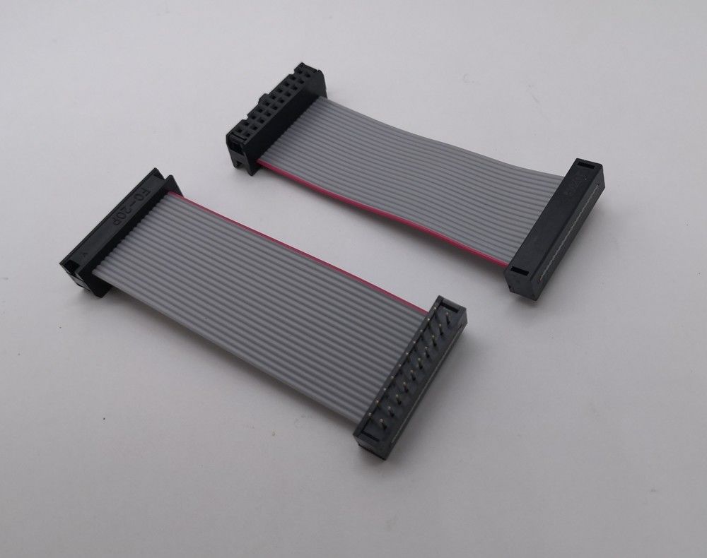 Ul 2561 28 Gauge 2.54 Pitch Dip Cable Assembly Idc 20 Pin Flat Ribbon Cable Wire Harness (Сборка кабеля с плоской лентой)