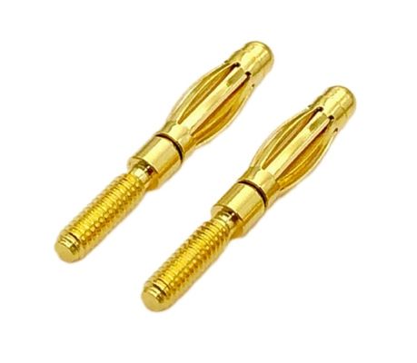 Banana Bullet Plug Connector 2.5mm 3.0mm 3.5mm 4.0mm 4.5mm 5.0mm With Machined Pins