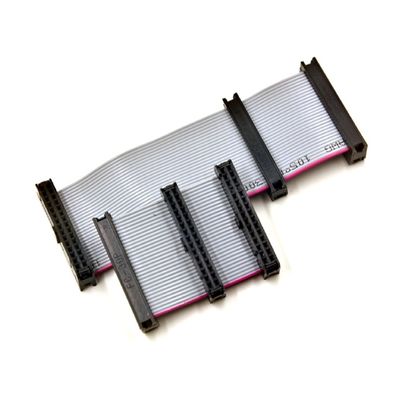 2.0mm 40 Pin IDC Flat Ribbon Cable Assembly с консервированным проводником медного провода