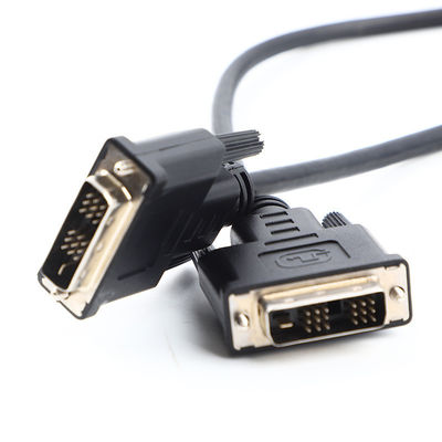 DVI 18 1 Мужчина-мужчина HD сформированная кабельная сборка OD6.0 для HDTV UL20276 30Awg