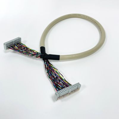 UL20706 IDC Круглый кабель 34pin 40pin Pitch 2.54mm IDC соединитель для электронных устройств