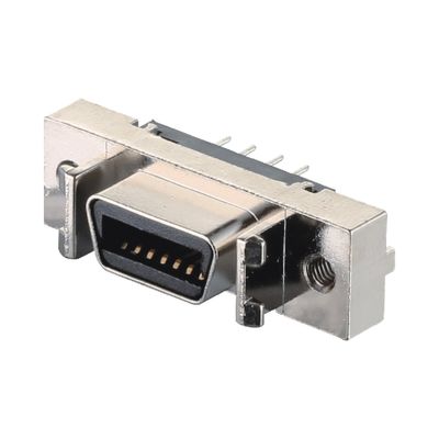 HPCN Wire To Board Connector MDR SCSI Pitch 1.27mm 14 Pin Мужской женский соединитель