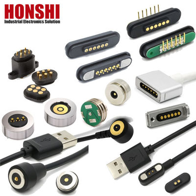 Высокоточный магнитный подключатель Pogo Pin 1A 2A 3A 5A 10A