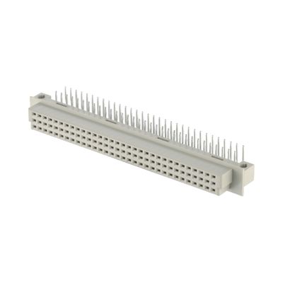 2.54mm DIN 41612 соединитель 64 штифта правоугольный женские штифты через отверстие 3 ряда соединителя