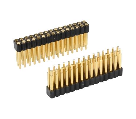 2.0 мм 20 штифтов настраивать Pogo Pin Connector весенний штифт позолоченный SMT Pogo Connector