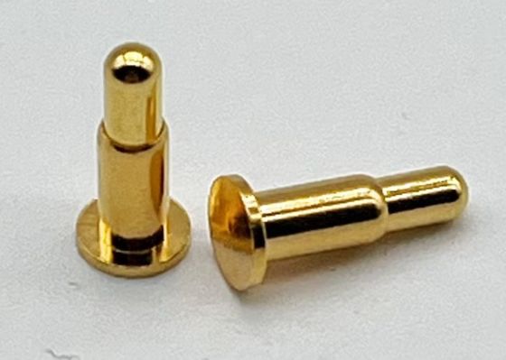 Медленный соединитель Pogo Pin 1A Назначенный ток с точностью обработки через отверстия Pogo Pins